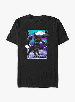 Pokemon Glaceon Northern Lights T-Shirt