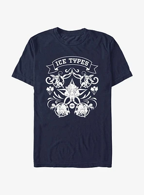 Pokemon Ice Type Winter T-Shirt