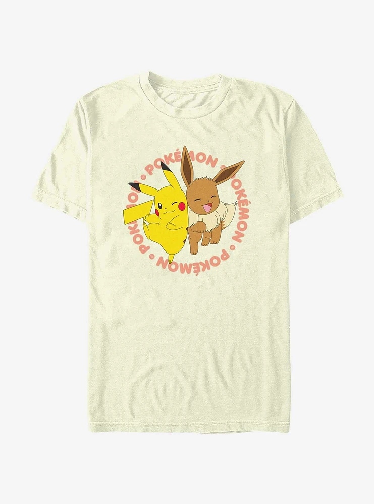 Pokemon Poke Pals Pikachu & Eevee T-Shirt