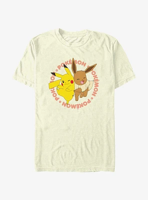 Pokemon Poke Pals Pikachu & Eevee T-Shirt