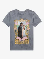 Bridgerton Daphne & Simon Tie-Dye Boyfriend Fit Girls T-Shirt