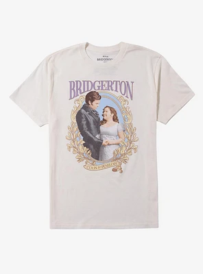 Bridgerton Penelope & Colin Boyfriend Fit Girls T-Shirt