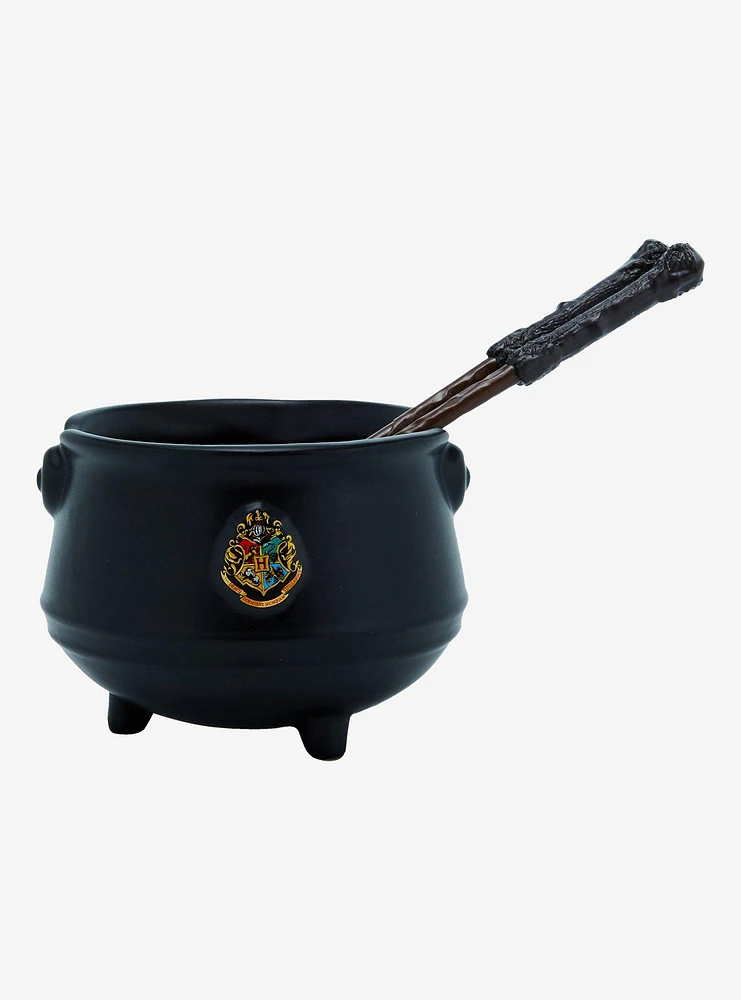 Harry Potter Hogwarts Cauldron Ramen Bowl & Wand Chopsticks