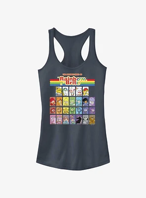 Rainbow Brite Table Of Color Girls Tank