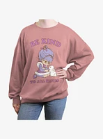 Rainbow Brite Kind To All Girls Oversized Sweatshirt