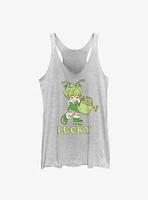 Rainbow Brite Patty O'Green Lucky Womens Tank Top