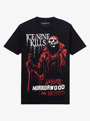 Ice Nine Kills Horrorwood Boyfriend Fit Girls T-Shirt