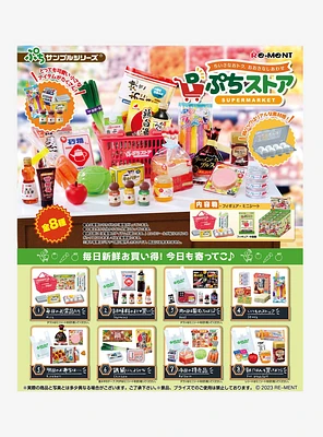 Re-Ment Supermarket Blind Box Food Figure Set