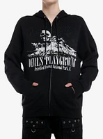 Social Collision Devil's Playground National Park Girls Hoodie