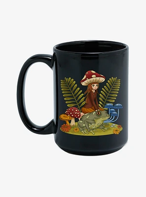 Mushroom Frog 15oz Mug