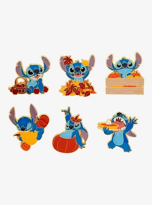 Loungefly Disney Lilo & Stitch Fall Activities Stitch Blind Box Enamel Pin - BoxLunch Exclusive