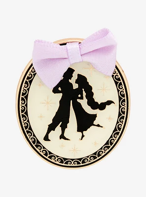 Loungefly Disney Tangled Rapunzel & Flynn Silhouette Enamel Pin - BoxLunch Exclusive