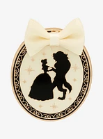 Loungefly Disney Beauty and the Beast Belle & Beast Silhouette Enamel Pin - BoxLunch Exclusive