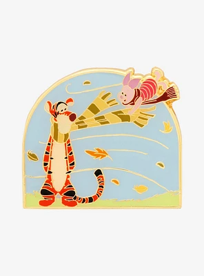 Loungefly Disney Winnie the Pooh Windy Tigger & Piglet Enamel Pin - BoxLunch Exclusive