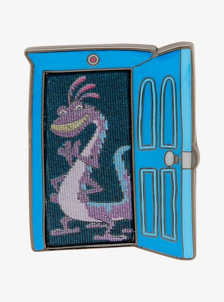 Loungefly Disney Pixar Monsters, Inc. Randall Door Lenticular Enamel Pin - BoxLunch Exclusive