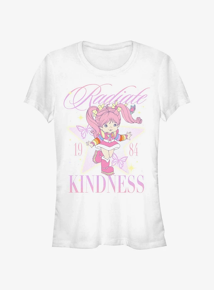 Rainbow Brite Tickled Pink Radiate Kindness Girls T-Shirt