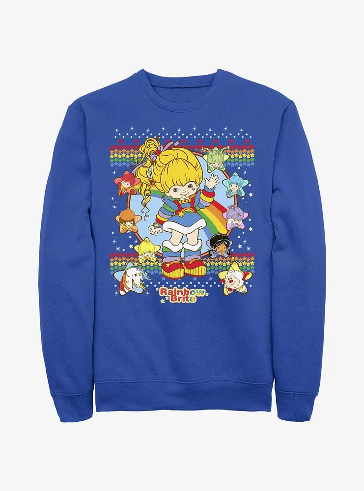 Rainbow Brite Star Rainbows Sweatshirt