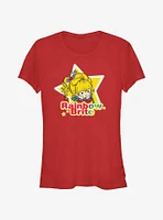 Rainbow Brite Star Badge Girls T-Shirt