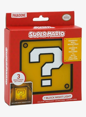 Super Mario Bros. Question Mark Block Night Light