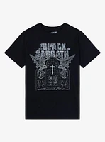 Black Sabbath Cathedral Windows Boyfriend Fit Girls T-Shirt