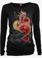 Spiral Shenlong Baggy Long Sleeve Top