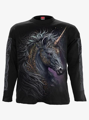 Spiral Celtic Unicorn Long Sleeve Shirt