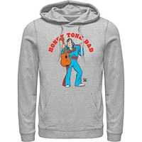 WWE Honky Tonk Dad Cartoon Portrait Hoodie