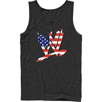 WWE American Flag Logo Tank