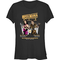 WWE WrestleMania XII Bret Hart Vs Shawn Michaels Girls T-Shirt