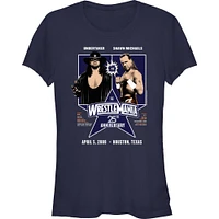 WWE WrestleMania 25 The Undertaker Vs Shawn Michaels Girls T-Shirt