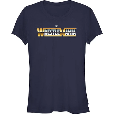 WWE WrestleMania Classic Logo Girls T-Shirt