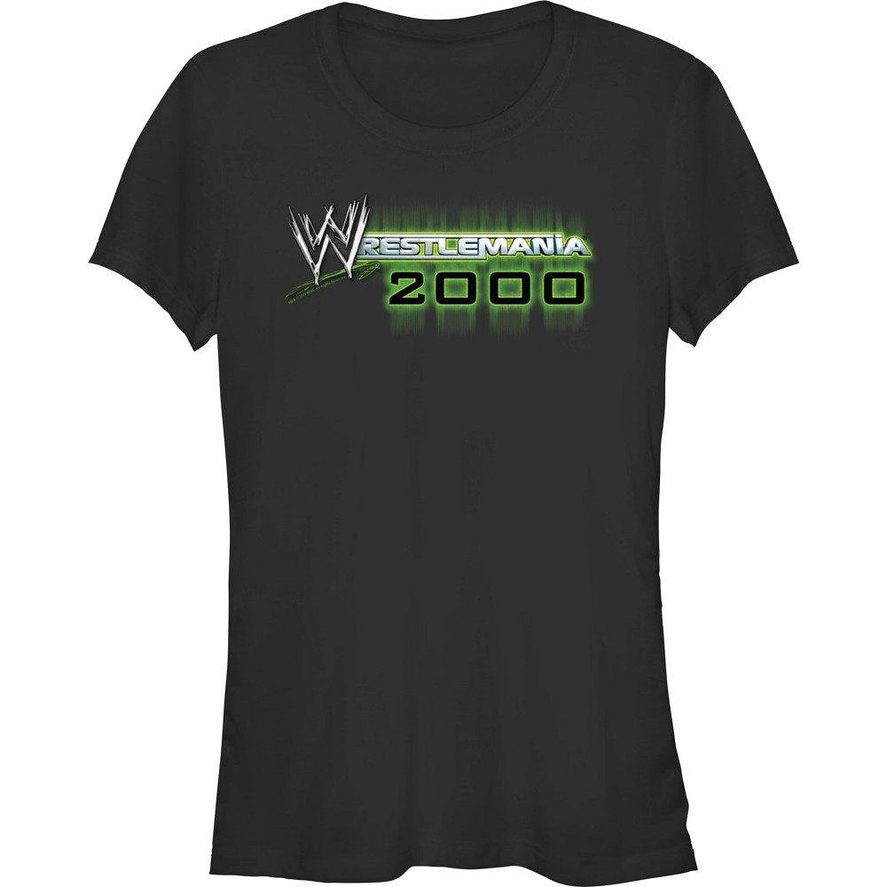 WWE WrestleMania 2000 Logo Girls T-Shirt