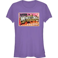 WWE WrestleMania 39 Hollywood Poster Girls T-Shirt