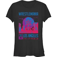 WWE WrestleMania 2023 Los Angeles Poster Girls T-Shirt