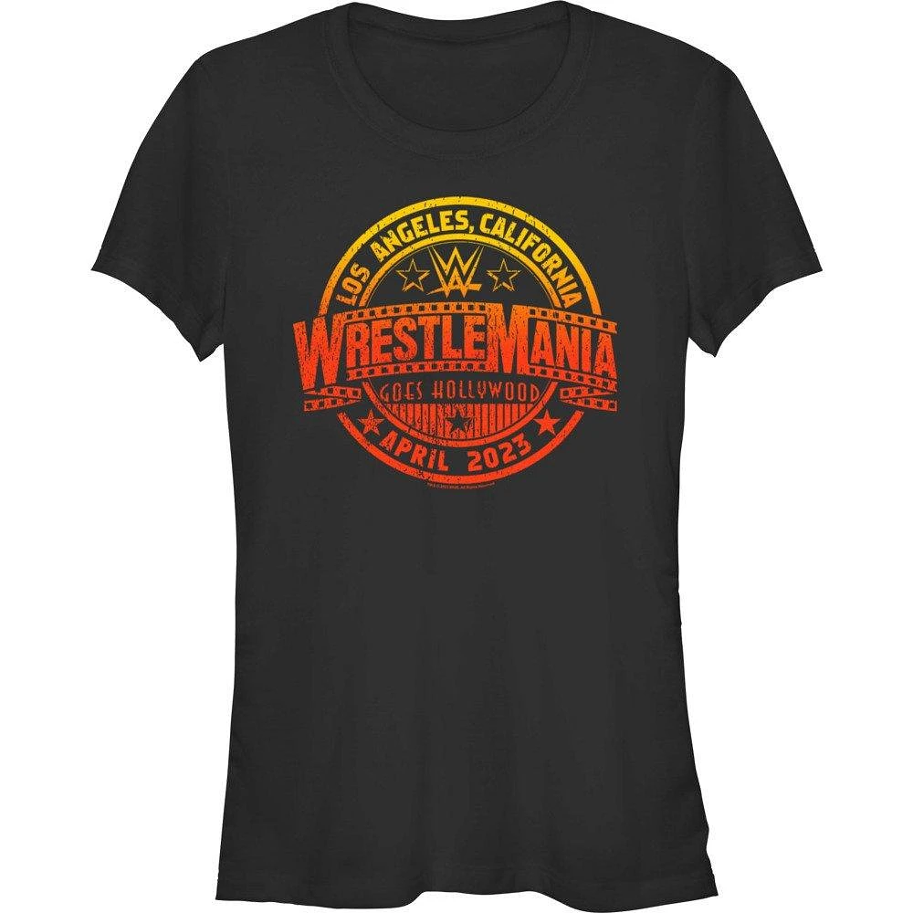WWE WrestleMania 39 Goes Hollywood Icon Girls T-Shirt