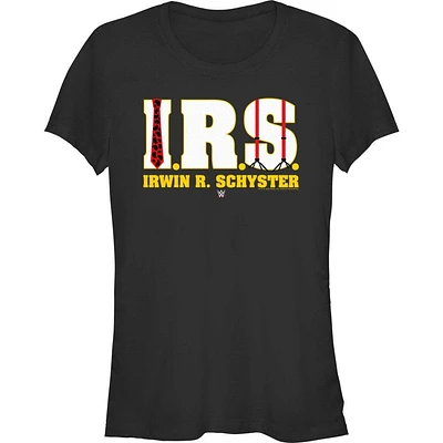 WWE IRS Irwin R Schyster Logo Girls T-Shirt