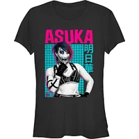 WWE Asuka Color Pop Portrait Girls T-Shirt