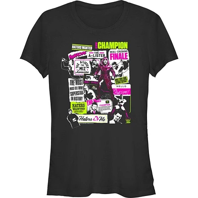 WWE The Miz Collage Girls T-Shirt