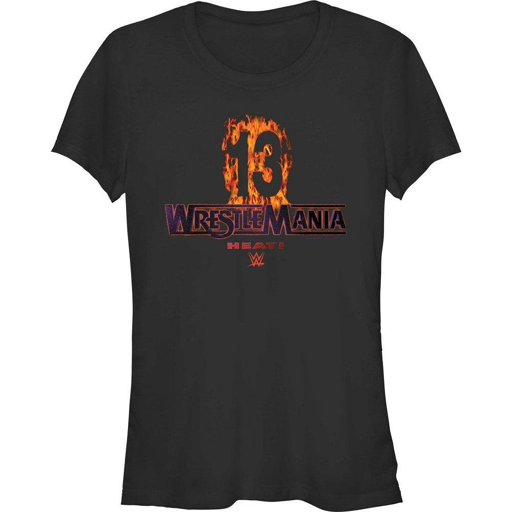 WWE WrestleMania 13 Logo Girls T-Shirt