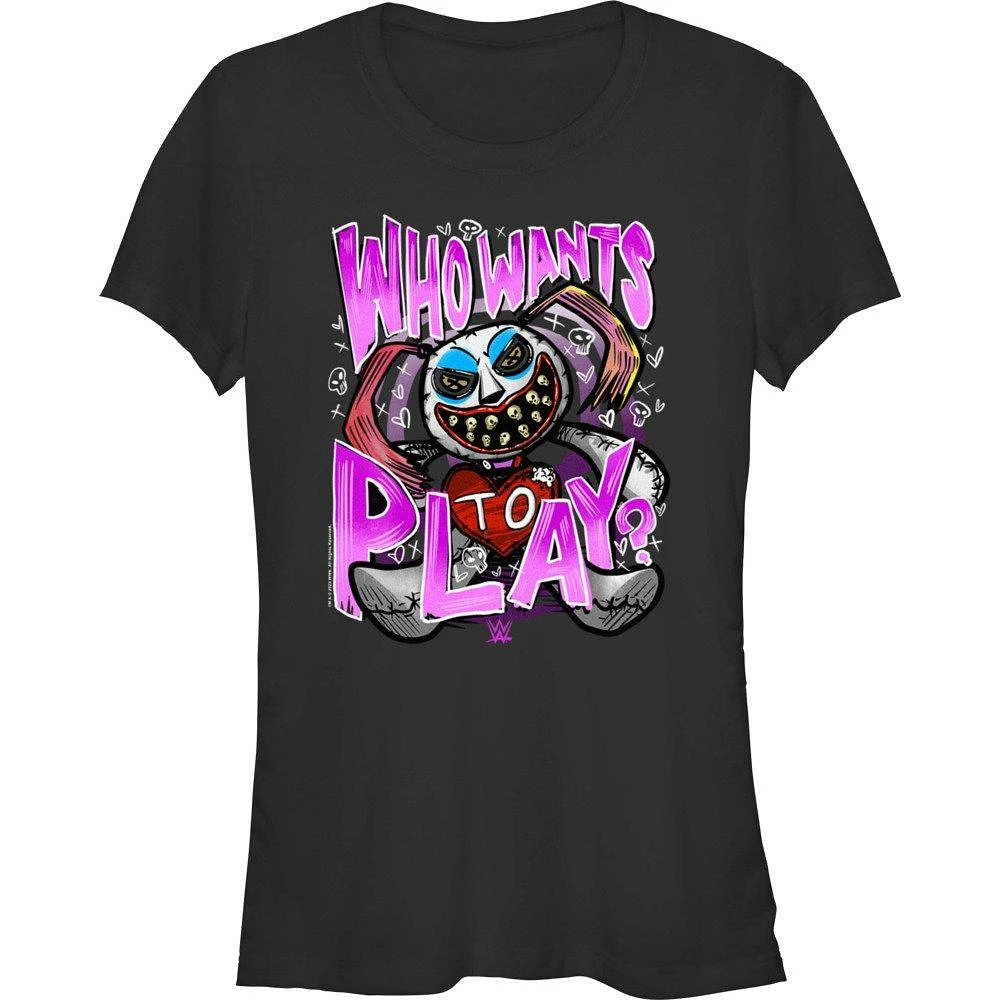 WWE Alexa Bliss Lilly Who Wants To Play Girls T-Shirt