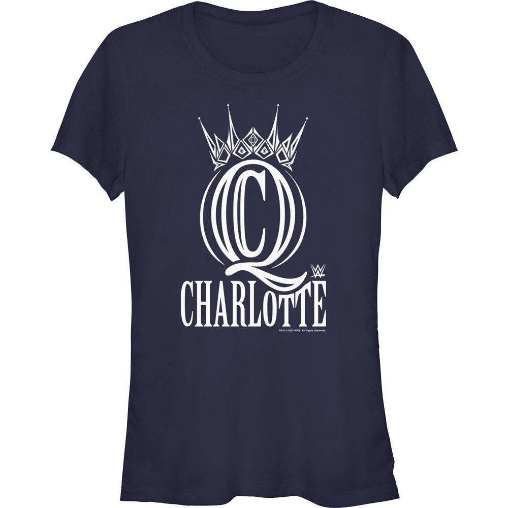 WWE Charlotte Flair Crown Logo Girls T-Shirt