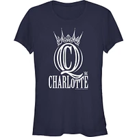WWE Charlotte Flair Crown Logo Girls T-Shirt