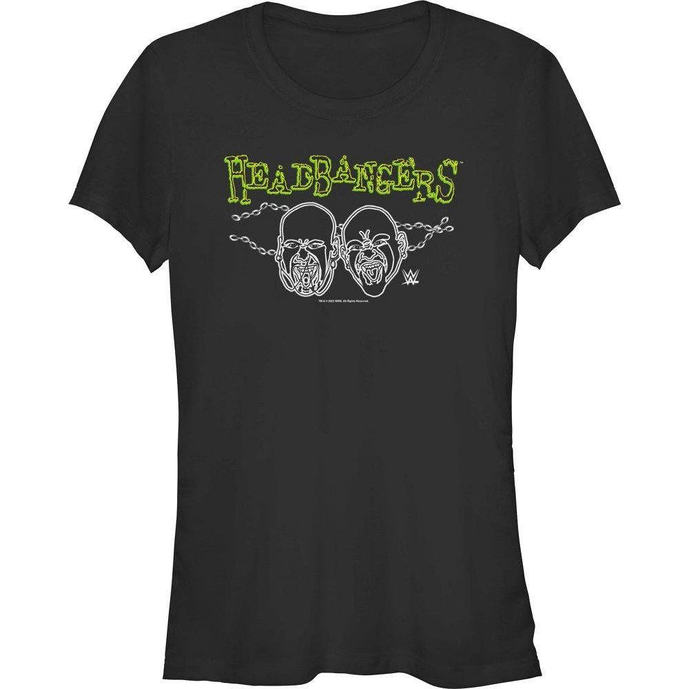 WWE Headbangers Logo Girls T-Shirt
