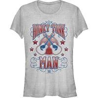 WWE Honky Tonk Man Poster Girls T-Shirt