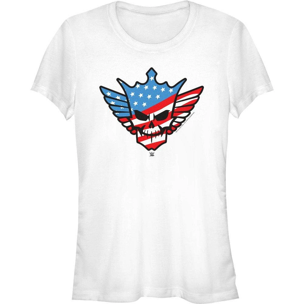 WWE Cody Rhodes American Nightmare Skull Girls T-Shirt