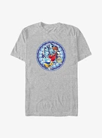 Disney Kingdom Hearts Stained Glass Sora Big & Tall T-Shirt