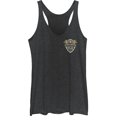 WWE WrestleMania 39 LA Shield Crest Girls Tank