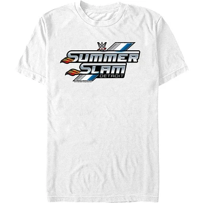 WWE Summerslam Detroit Outline Logo T-Shirt