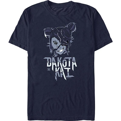 WWE Dakota Kai Cartoon Style T-Shirt
