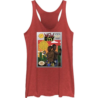 WWE The New Day Comic Cover Girls Tank